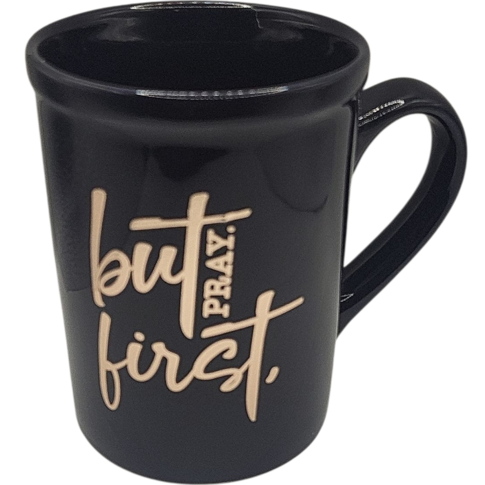 Black and Gold Inspirational Mug